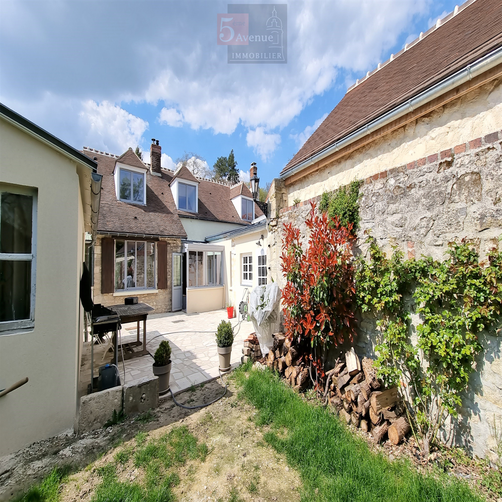 vente Maison ancienne située entre Chantilly et Senlis de 170m² sur une